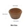 Bake Choice NonStick 400pcs Mini Cupcake Liners for Baking Natural parchment mini muffin liners for Mini Muffin Pan Mini Cupcake Pan Food GradeNon Stick Greaseproof