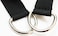 Black Mountain Heavy Duty Resistance Band Handles Cable Machine Compatible Black 2 Count
