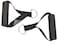 Black Mountain Heavy Duty Resistance Band Handles Cable Machine Compatible Black 2 Count