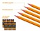 Bostitch Office Premium 2 Pencils American Cedar Wood PreSharpened HB Graphite 72Pack