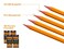 Bostitch Office Premium 2 Pencils American Cedar Wood PreSharpened HB Graphite 48Pack