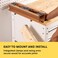 General Tools Mortise and Tenon Jig  Drill Template Set with Hollow Chisel Bit Attachment