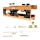 General Tools Mortise and Tenon Jig  Drill Template Set with Hollow Chisel Bit Attachment