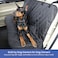 4Knines Dog Seat Cover Without Hammock for Cars SUVs and Small Trucks  Heavy Duty Non Slip Waterproof Black
