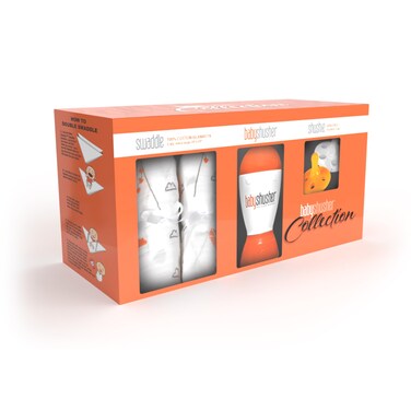 Baby Shusher Collection  Baby Shusher Sleep Sound Machine  2 Shushie Pacifier  2 Muslin Swaddle Blanket  Baby Registry Newborn Essentials