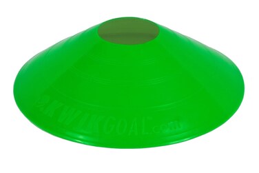 Kwik Goal Small Disc Cone Pack of 25 Green  2 12Inch x 7 12Inch