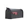Architectural Mailboxes Admiral Aluminum Post Mount Mailbox Compatibility Code A ADM11BAM Textured Black Medium Capacity