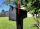 Architectural Mailboxes Admiral Aluminum Post Mount Mailbox Compatibility Code A ADM11BAM Textured Black Medium Capacity