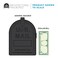 Architectural Mailboxes Admiral Aluminum Post Mount Mailbox Compatibility Code A ADM11BAM Textured Black Medium Capacity