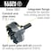 Klein Tools 31870 Heavy Duty Hole Cutter 212Inch Carbide Hole Cutter Cuts Stainless Steel Mild Steel Iron and Copper