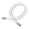 Eastman 36 Inch Flexible Faucet Connector 38 Inch x 38 Inch Compression Reinforced PVC Supply Line with NickelPlated Brass Nuts 48732