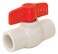 Eastman 3 Inch Slip Schedule 40 PVC Quarter Turn Ball Valve Brass Plumbing Fitting 20123