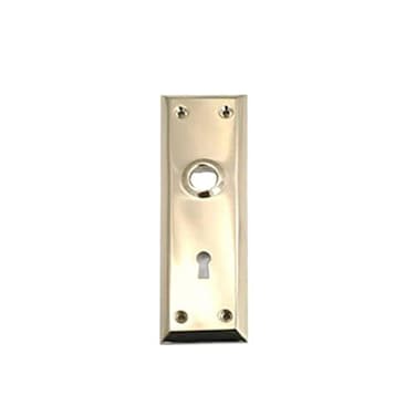 BELWITH PRODUCTS LLC 1142 Mortise Trim Plate 2 Brass