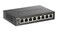 DLink PoE Switch 8 Port Ethernet Gigabit Unmanaged Desktop Switch with 4 PoE Ports 68W Budget DGS1008PBlack
