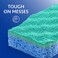 OCedar Scrunge MultiUse Pack of 6 NonScratch OdorResistant AllPurpose Scrubbing Sponge Safely Cleans All Hard Surfaces in Kitchen and Bathroom 6 Count Pack of 1 Blue