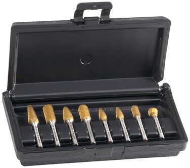 Champion Cutting Tool BK8P3 Carbide Bur Set SA3 SC3 SD3 SE3 SF3 SG3 SL3 SM4 Made in USA 8 Piece