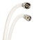 Eastman 12 Inch Flexible Toilet Connector 78 Inch Ballcock Nuts 12 Inch Flare Inlet Connection PVC Braided Hose 48973
