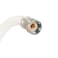 Eastman 12 Inch Flexible Toilet Connector 78 Inch Ballcock Nuts 12 Inch Flare Inlet Connection PVC Braided Hose 48973