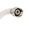 Eastman 12 Inch Flexible Toilet Connector 78 Inch Ballcock Nuts 12 Inch Flare Inlet Connection PVC Braided Hose 48973