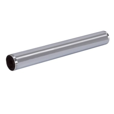 EZFLO 112 Inch x 12 Inch HeavyDuty Threaded Tube 17 Gauge Chrome 35113