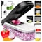 Fullstar Vegetable Chopper Cheese Slicer Food Chopper Veggie Chopper Onion Chopper Vegetable Chopper with Container Mandoline Slicer  Cheese Grater 6 in 1  White