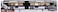 Daron RT8563 New York City MTA Metro Articulated Electric Bus 143 Scale 16 Inches long WhiteBlueBlack