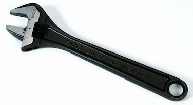 Bahco 8070 R US Adjustable Wrench 6Inch Black