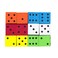 Koplow Games Assorted Foam Spot Dice 16mm