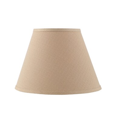 Aspen Creative 32692 Transitional Empire Shape Spider Construction Lamp Shade Sepia 7 Top x 13 Bottom x 912 Slant