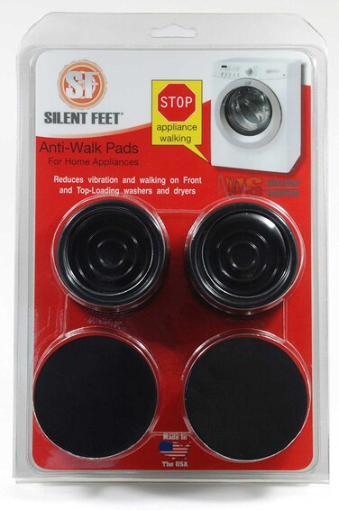 Antiwalk Silent Feet  AntiVibration Pads for Washing Machines and Dryers