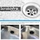 Scratch Pro Kit for Polishing and Repairing Stainless Steel Sinks with Diamond Buffing Compounds Reduce The Appearance of Ugly Scratches and Polish Sink for Factory Fresh Look in No Time