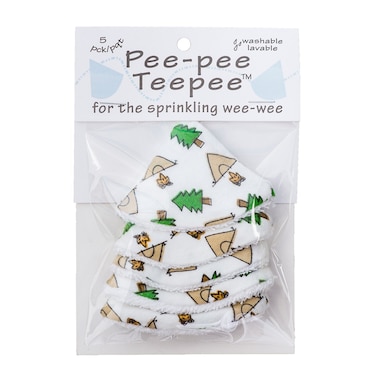 PeePee Teepee Camping White  Cello Bag
