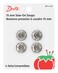 Dritz 80465 SewOn Snaps NickelPlated Brass Size 4 4Count