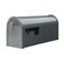 Architectural Mailboxes Edson Galvanized Steel Post Mount Mailbox Compatibility Code A EM110GMAM Grey Medium Capacity