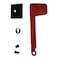 Architectural Mailboxes RFL100AM Replacement Plastic Flag Kit Red Accessory