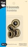 Dritz 138 Grommets Antique Brass 8Count