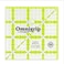 Omnigrid Omnigrip Ruler 3 x 3 Green