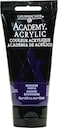 Grumbacher Academy Acrylic Paint Gloss 75ml25 Ounce Plastic Tube Dioxazine Purple C094P