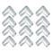 12pcs Table  Baby Corner Guards for Furniture Corner Bumpers Table Corner Protector for Baby