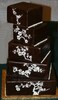 Designer Stencils Blooming Cherry Tree Tier 2 Cake Stencil Beigesemitransparent