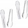 Clear Plastic Tongs 6 12 4 Pack
