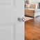 Kwikset Polo Dummy Door Knob Single Sided Handle for Closets French Double Doors and Pantry Polished Chrome NonTurning Interior PushPull Door Knob