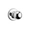 Kwikset Polo Dummy Door Knob Single Sided Handle for Closets French Double Doors and Pantry Polished Chrome NonTurning Interior PushPull Door Knob