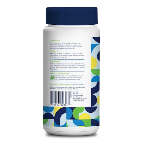 Pet Life Unlimited Carpet Refresher Powder Carpet Deodorizer Powder Pet Safe  Carpet Powder Pet Odor Eliminator for Carpet with PlantBased Juniper Leaf Scent  Made in the USA  16oz Pack of 1