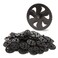 Pitsco Education GTFX Wheels Front Plastic Wheels for DIY Model Cars Trucks or Dragsters Injection Molded Wheels for Vehicle Building Projects Package of 100 Wheels