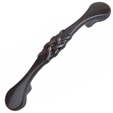 GlideRite Hardware 83063ORB25 3 inch CC Braided Cabinet Pulls 25 Pack Oil Rubbed Bronze Finish