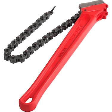 VEVOR Chain Wrench Pipe 36inchHeavy Duty Oil Filter Chain Wrench Capacity 412 to 712inchChain Wrench 30inch 760 mm Chain Length Plumbing Pipe Tool