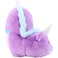 Animal Adventure  Soft Landing  Nesting Nooks  Plush Unicorn Backrest PurpleBlue 14 x 26 x 16