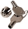 FJM Security Products FJM2607KA High Security Computer Lock with Chrome Finish Keyed Alike