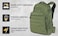 CONDOR Venture Pack  Tactical Backpack  Military Survival First Responders  Laptop Sleeve